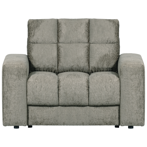 Image of SECOND DATE ARMCHAIR STRUCTURE VELVET FROST