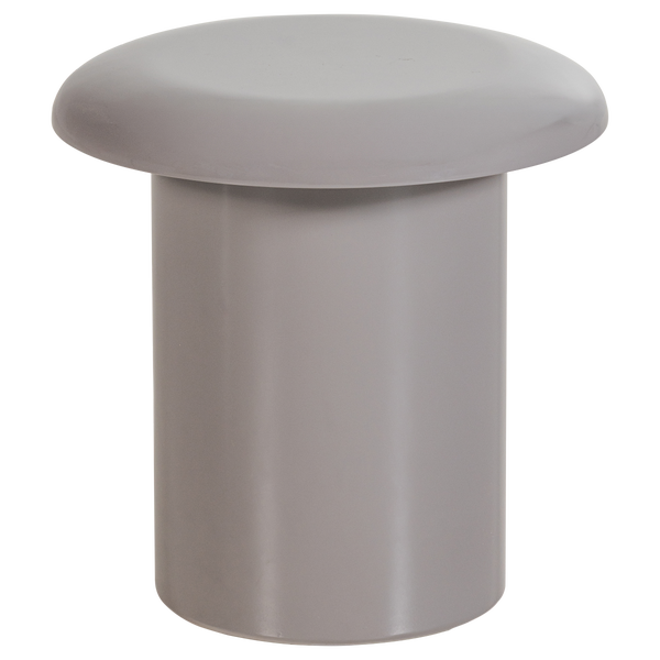 Image de ALVO TABLE D'APPOINT EN MDF HAUT BRILLANT GRIS CLAIR [fsc]