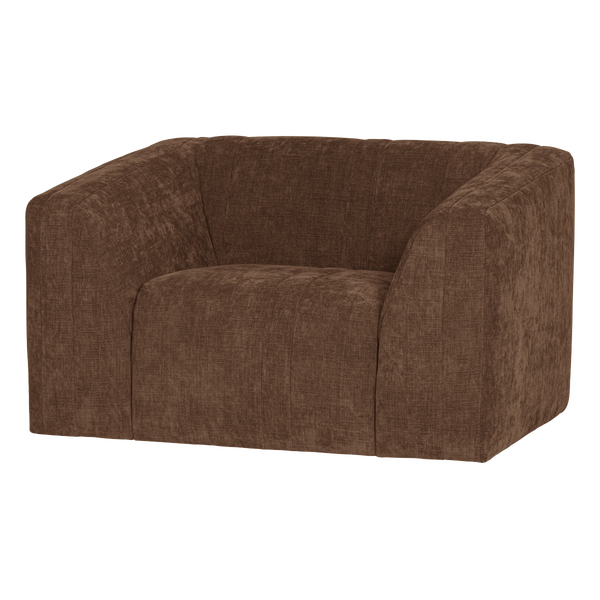 Afbeelding van OMAIRE FAUTEUIL CHENILLE LICHTBRUIN [fsc]