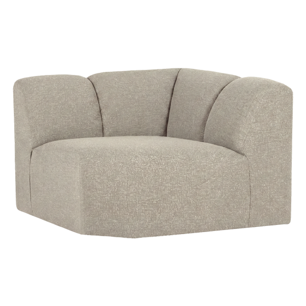 Image of MOJO CORNER ELEMENT STRAIGHT BOUCLÉ BEIGE MELANGE [fsc]