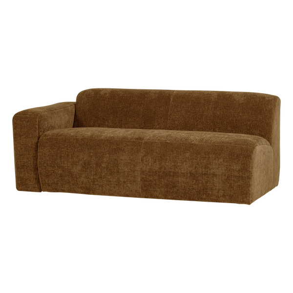 Image de MOJO BASE ÉLÉMENT 2 PLACE BRAS GAUCHE TISSU RIB JAUNE [fsc]
