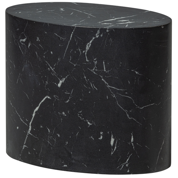 Image of QUINT SIDE TABLE MDF BLACK 33x40x24CM
