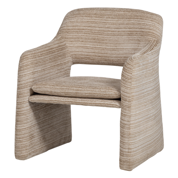 Afbeelding van LYRIC FAUTEUIL STREEP DESSIN NATUREL [fsc]