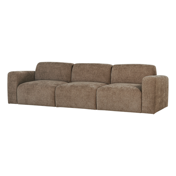 Image de UMINA CANAPÉ 3-PLACES SLUB CHENILLE KHAKI [fsc]