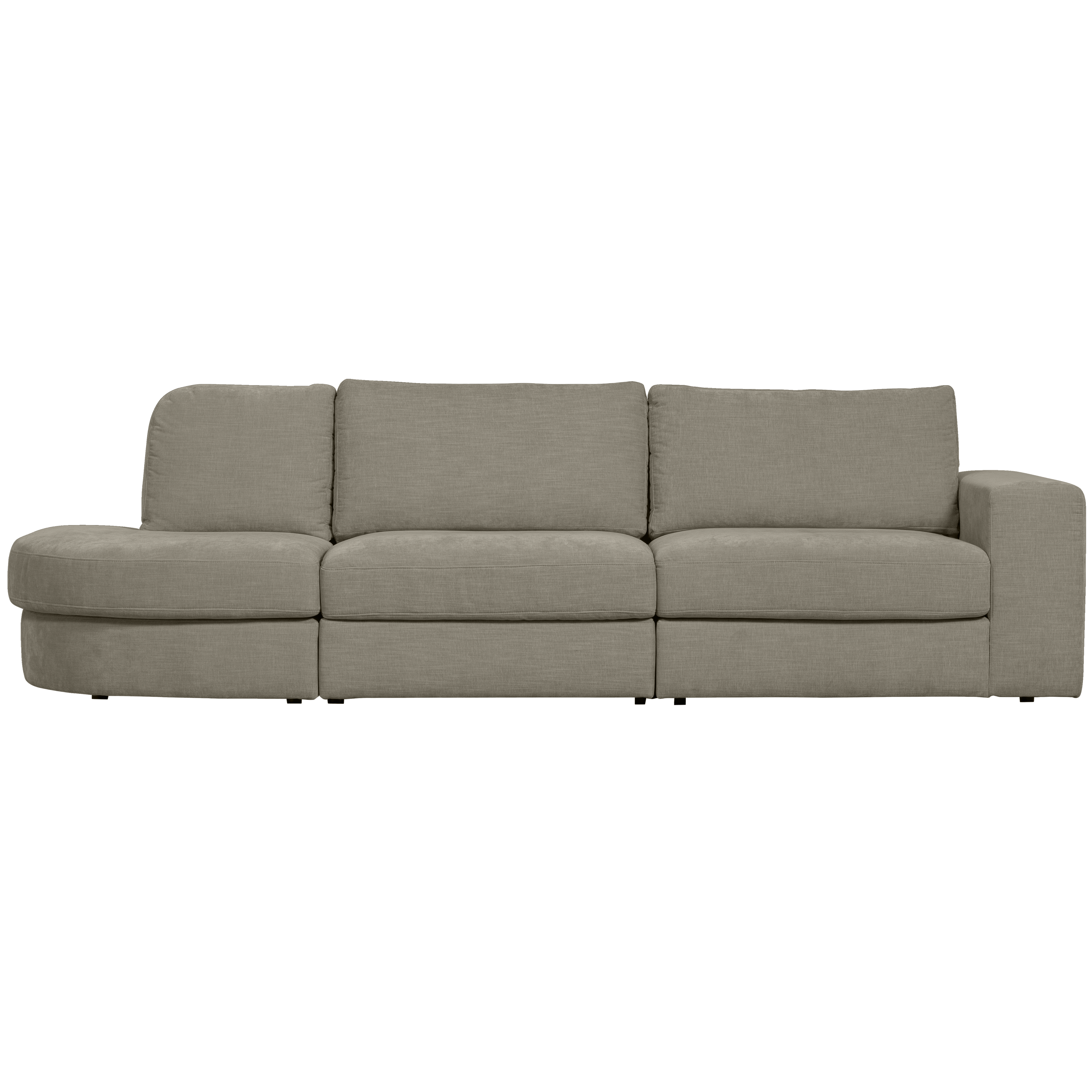 2.5-seater rounded corner left