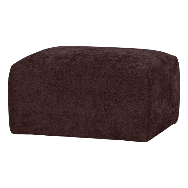 Image de UMINA TABOURET SLUB CHENILLE ROUGE BORDEAUX [fsc]