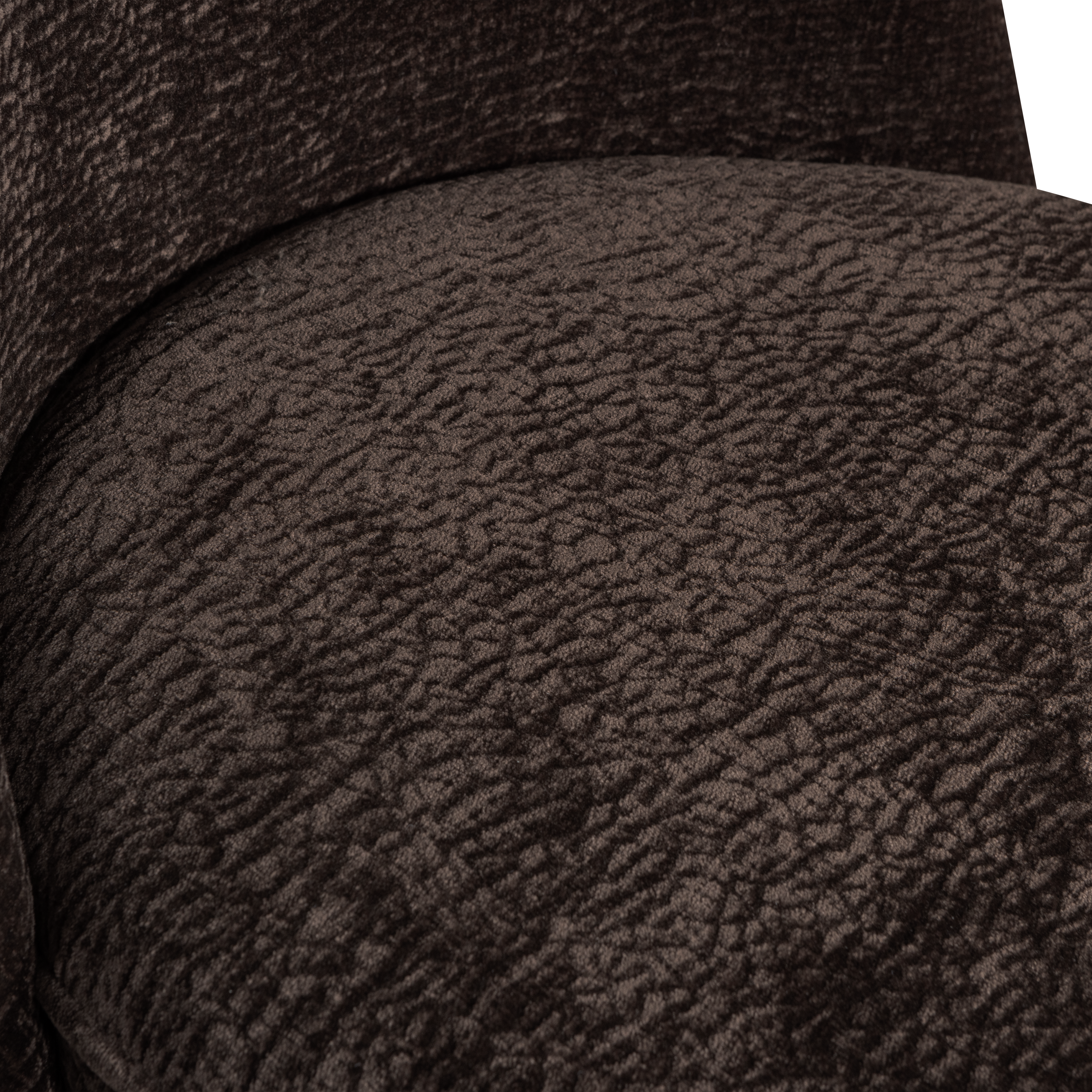 800293-DB-01_VS_BP_Vogue_barstoel_80cm_3D_chenille_donker_bruin_detail.png?auto=webp&format=png&width=1500&height=1500