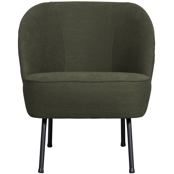 Image of VOGUE ARMCHAIR WOVEN FABRIC WARM GREEN