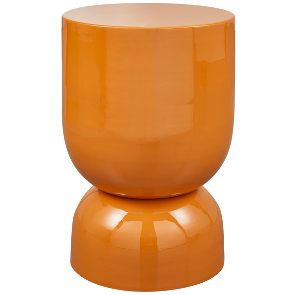 Image de HEKLA TABLE D' APPOINT MÉTAL ORANGE