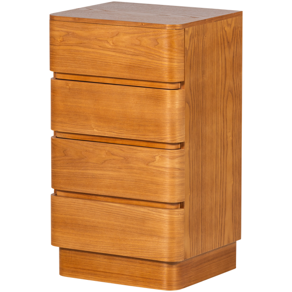 Bild von FEJO KOMMODE 4 SCHUBLADEN MDF BRAUN [fsc]