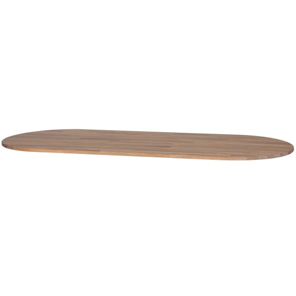 Image of TABLO TABLE TOP OVAL OAK OIL GREY [fsc]
