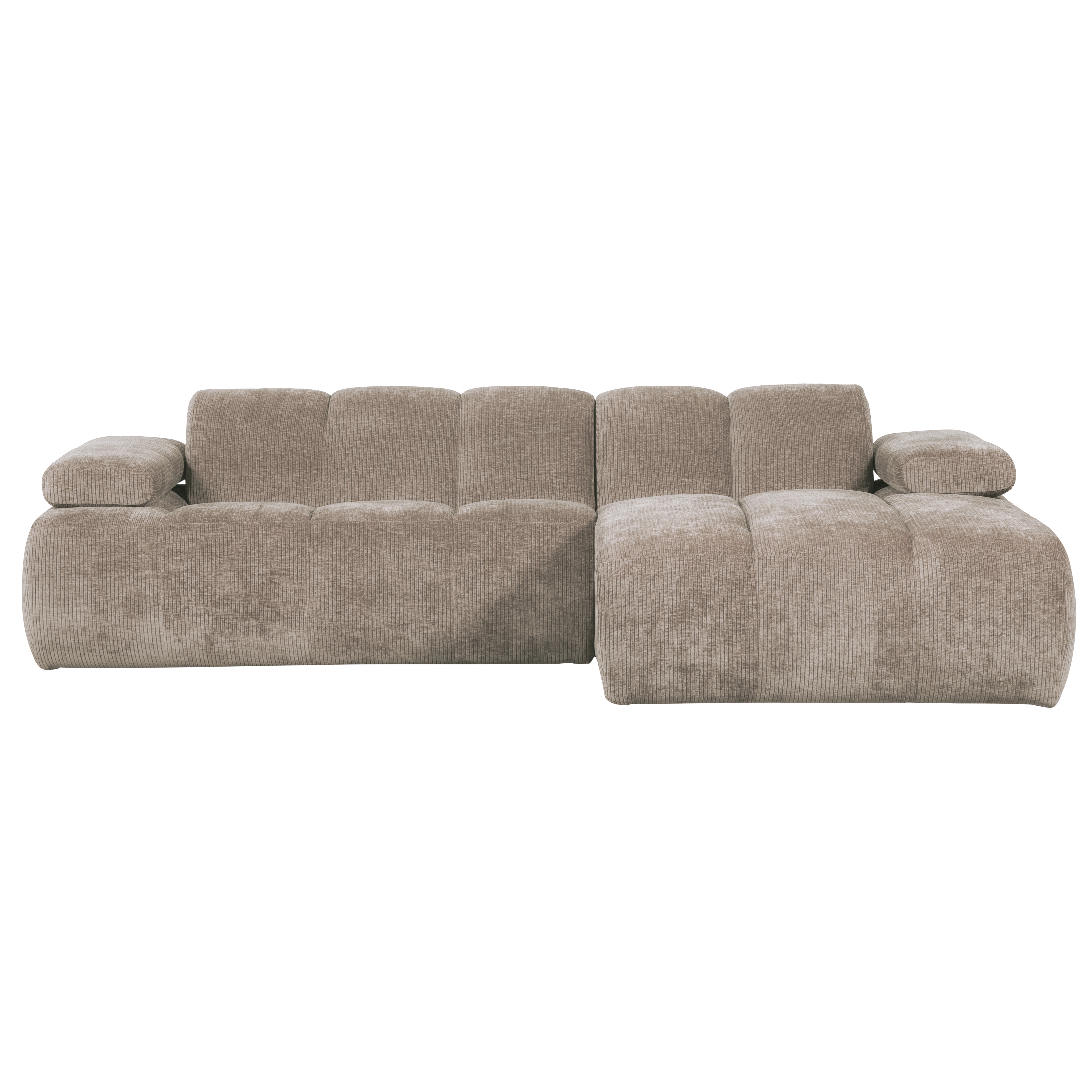 377465-D-01_VS_WE_Mojo_chaise_longue_rechts_geweven_ribstof_donkerzand_F1_PS.png?auto=webp&format=png&width=1500&height=1500