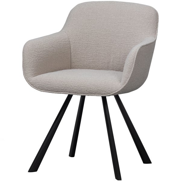 Image of JUNO DINING CHAIR BOUCLÉ SAND