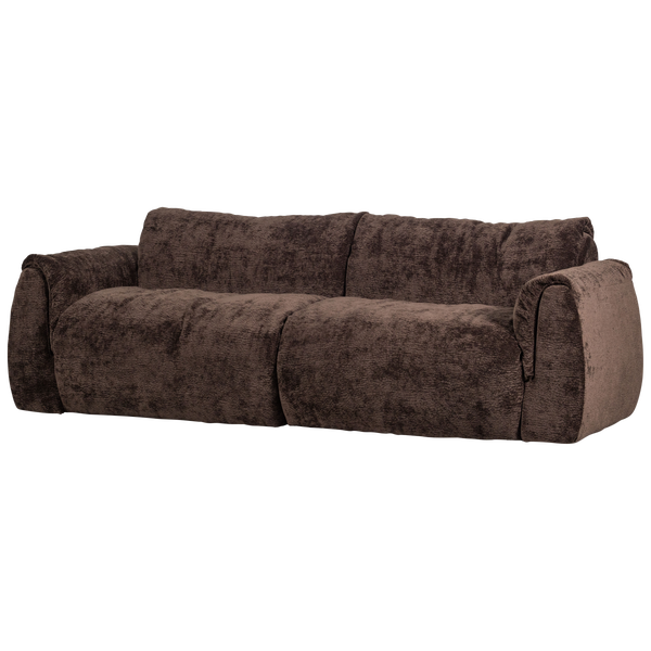 Image de BAGGY 2-PLACES 3D CHENILLE BRUN FONCÉ