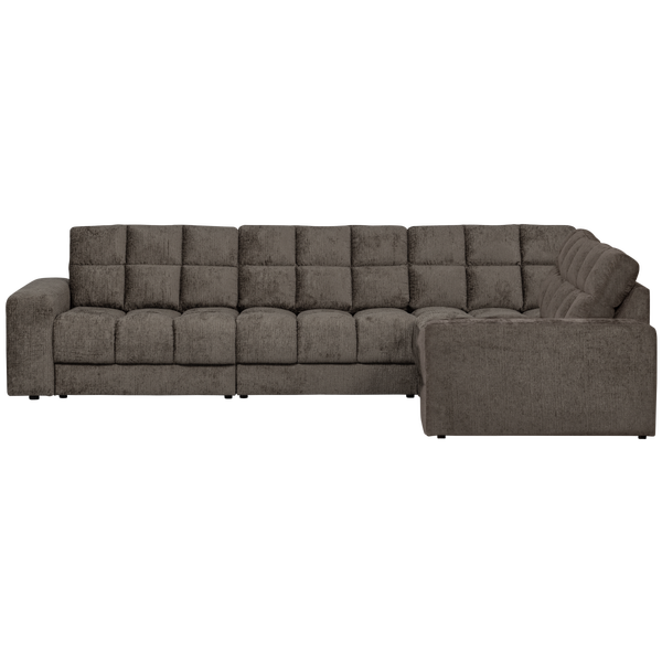 Image of SECOND DATE CORNER SOFA RIGHT STRUCTURE VELVET MOUNTAIN
