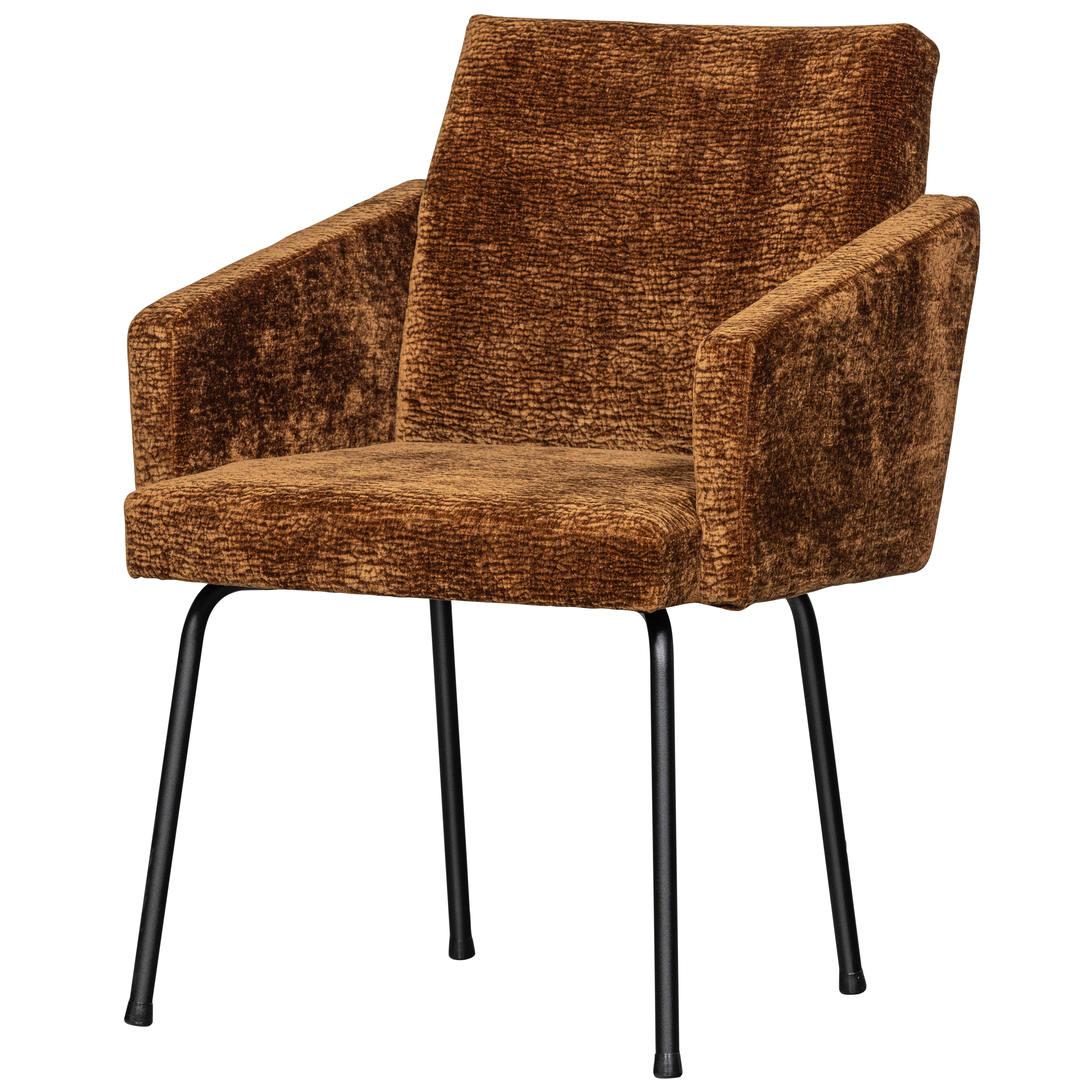 801139-M-02_VS_WE_Mount_eetkamerstoel_met_armleuning_3D_chenille_midden_bruin_SA.png?auto=webp&format=png&width=1500&height=1500