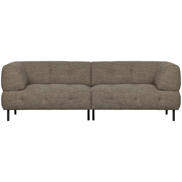Image of LLOYD 4-SEATER COARSE WOVEN DARK BROWN MELANGE