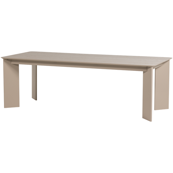 Afbeelding van TABLO EETTAFEL AFGEROND DL 240x100 CM DAKARGRAU [fsc]