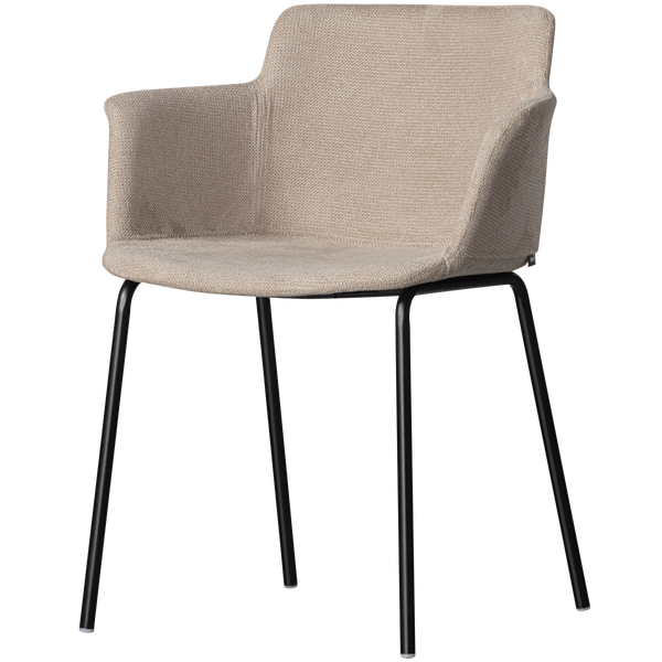 Image of TIEME DINING CHAIR WITH ARMREST SAND