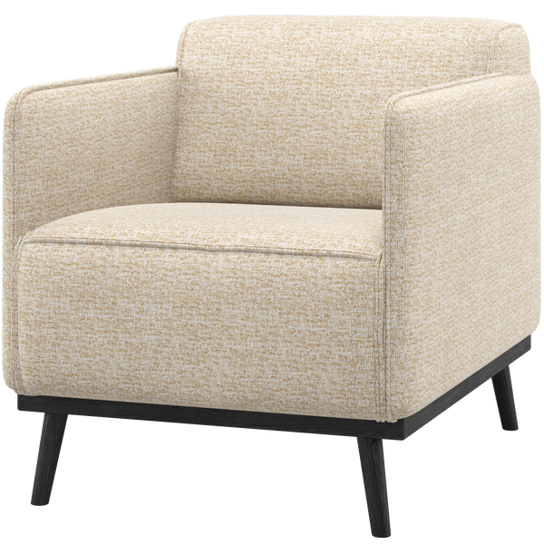 Image of STATEMENT ARMCHAIR BEIGE MELANGE