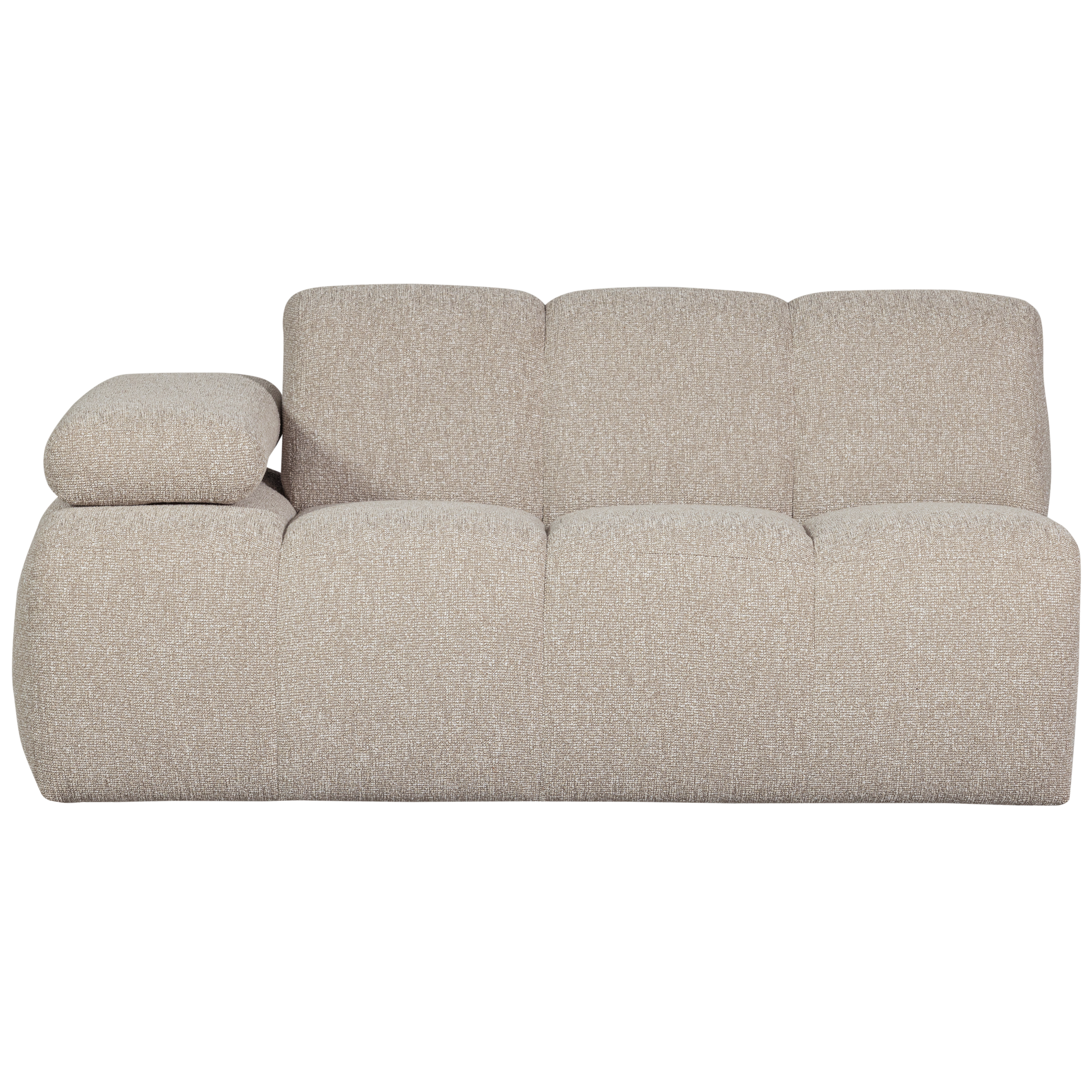 1.5-seater element with arm left