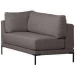 Eetbank hoekelement lange zijde rechts