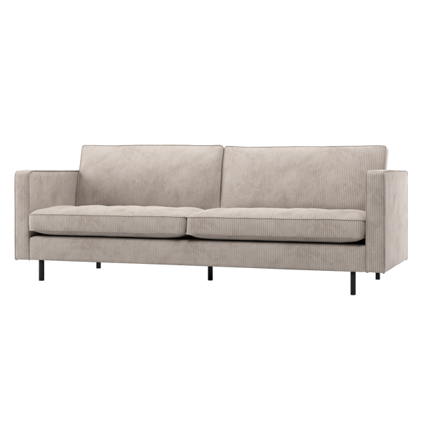 Image of RODEO CLASSIC 2,5-SEATER SOFA RIB FABRIC ECRU