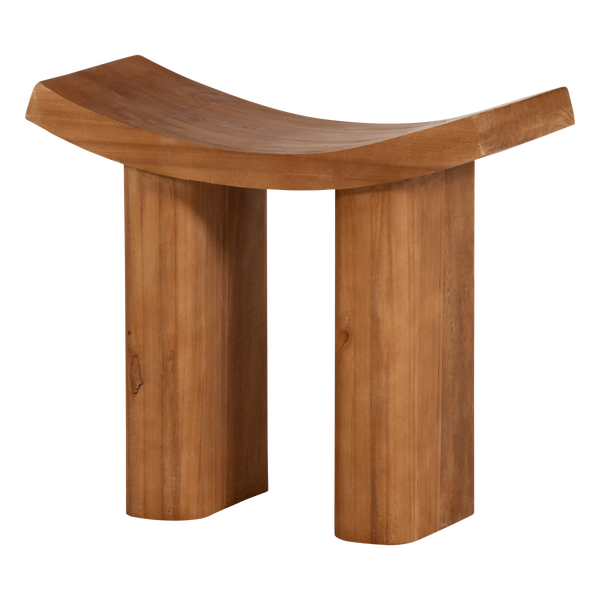 Bild von JAPAN HOCKER PAULOWNIA HOLZ NATUR