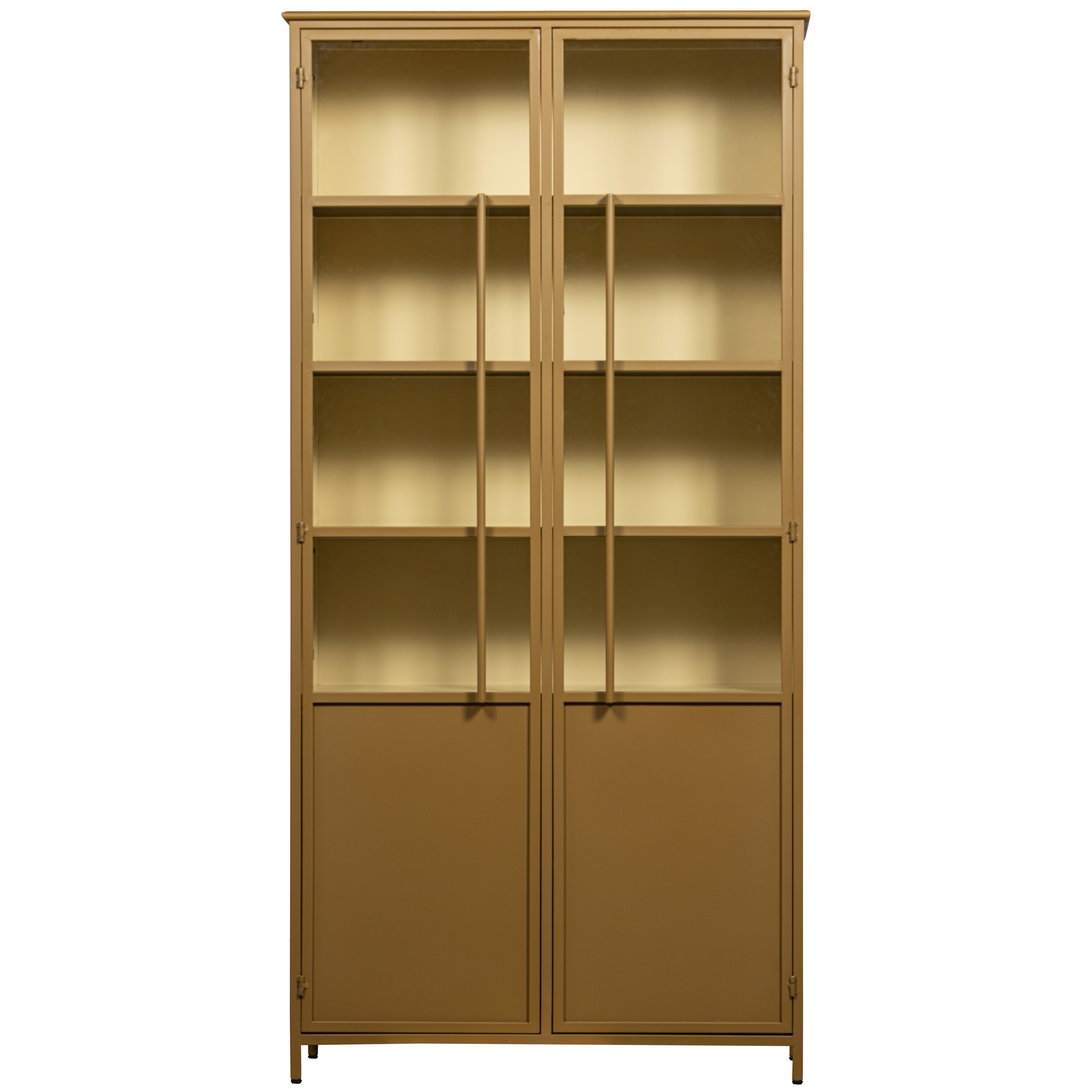 XL 2-door glass cabinet