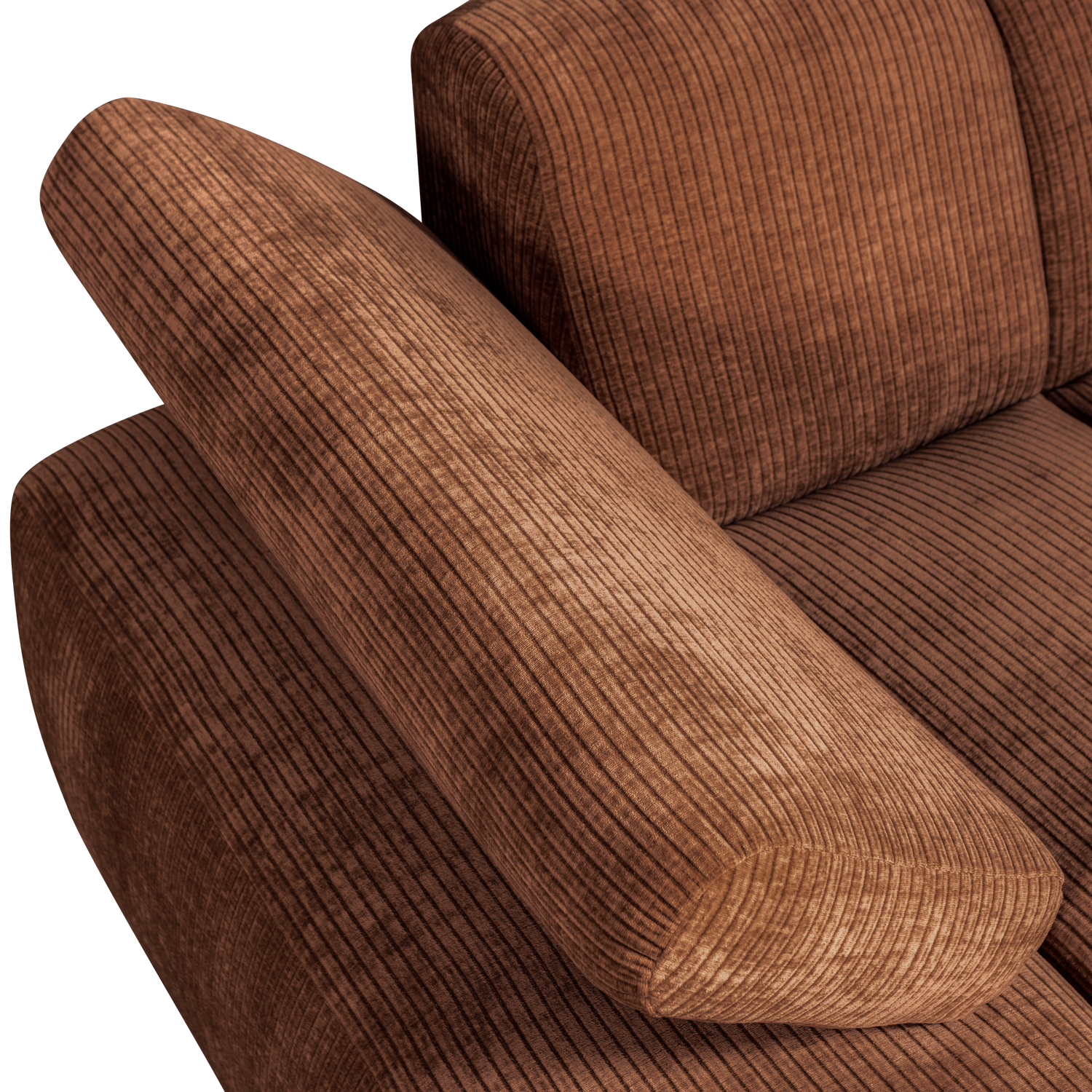 377459-R-01_VS_WE_Mojo_chaise_longue_element_links_geweven_ribstof_roest_bruin_detail.png?auto=webp&format=png&width=1500&height=1500