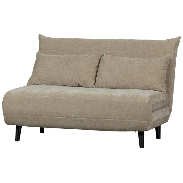 Image of XEM 1-PERSON SOFA BED VELVET NATURAL
