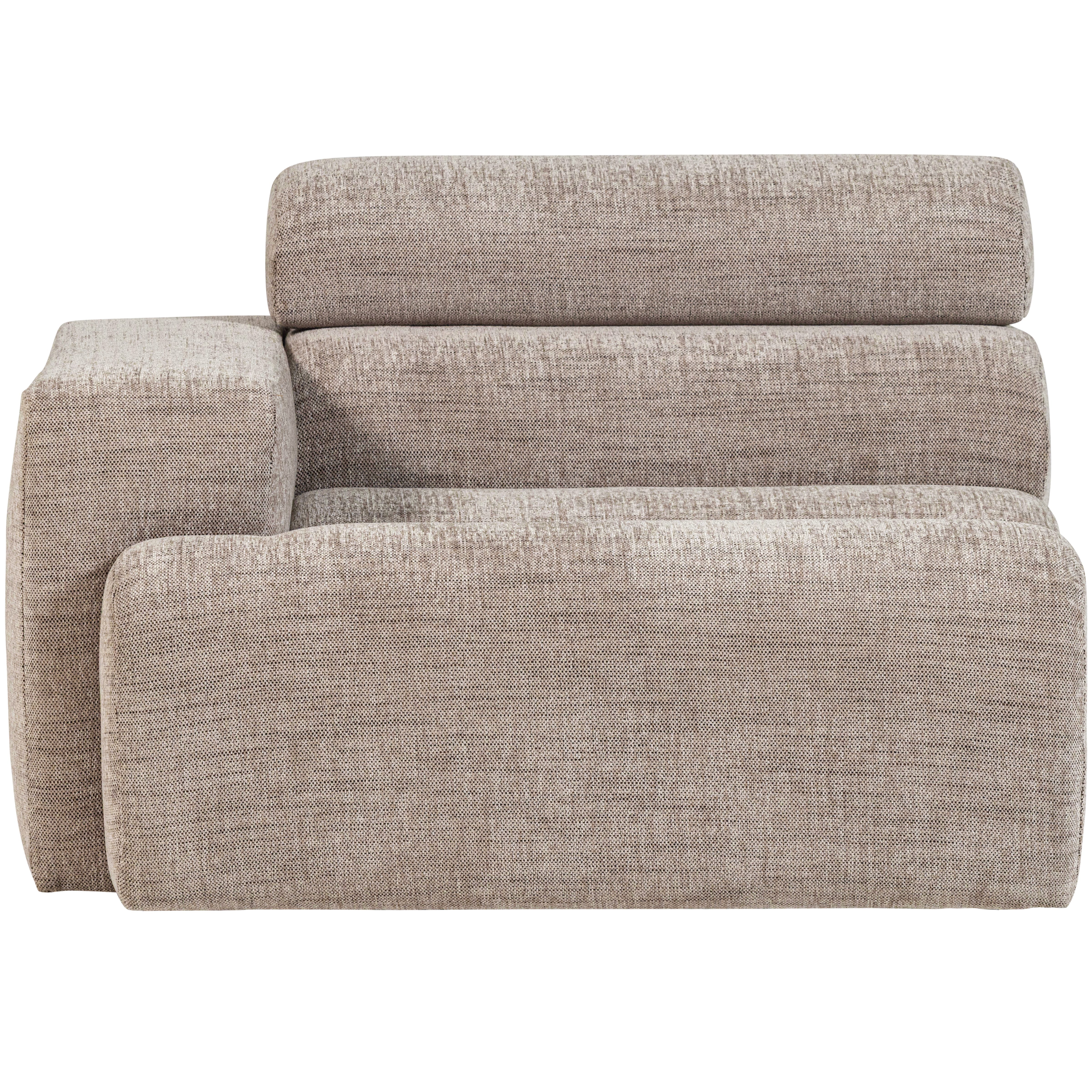 1-Sitzer-Element mit Arm links