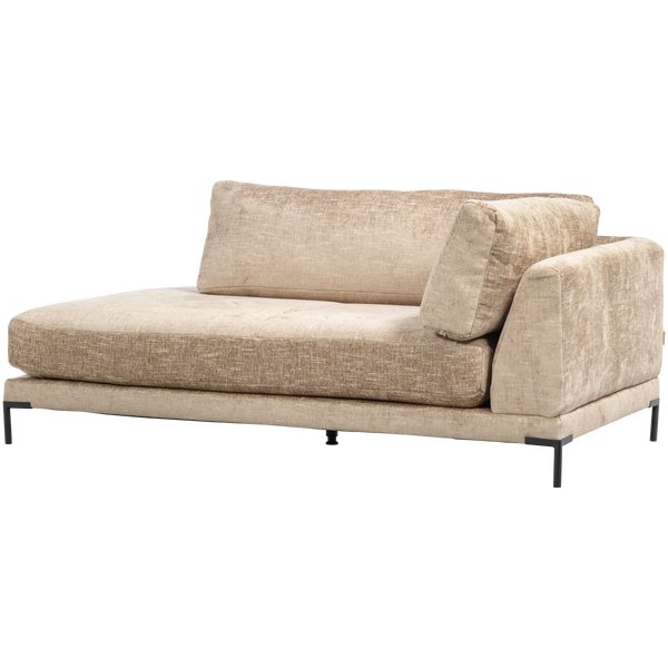 Image of COUPLE LOUNGE ELEMENT RIGHT NATURAL MELANGE