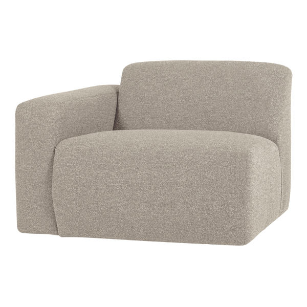 Image de MOJO BASE ÉLÉMENT 1 PLACE BRAS GAUCHE BOUCLÉ BEIGE [fsc]
