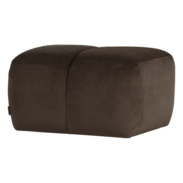 Image of MOJO POUF VELVET BROWN [fsc]