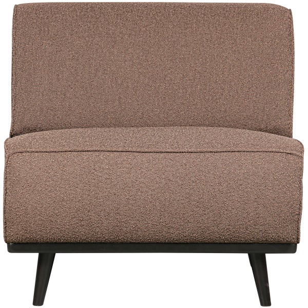 Afbeelding van STATEMENT 1-ZITS ELEMENT BOUCLÉ NOUGAT