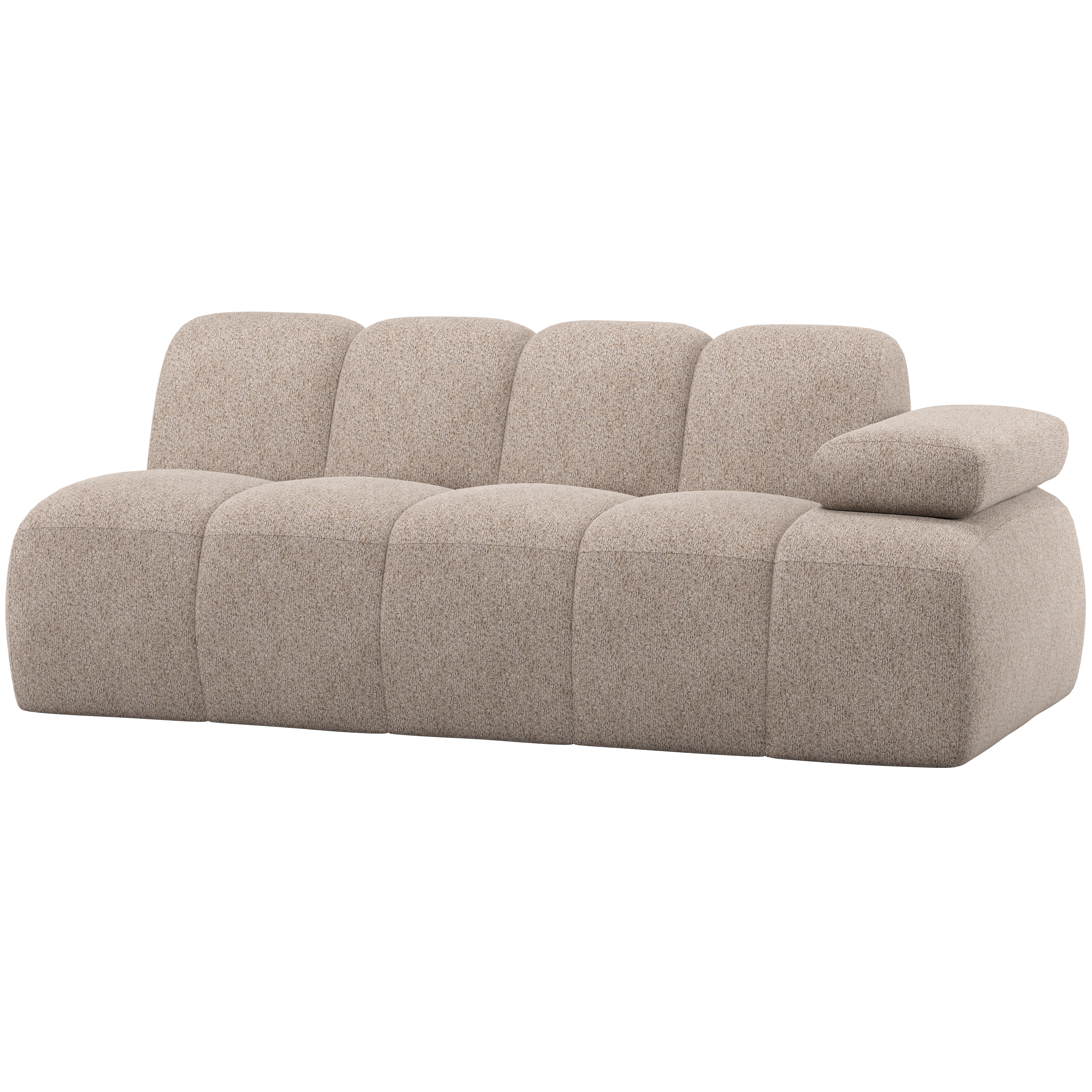 2-Sitzer-Element mit Arm rechts