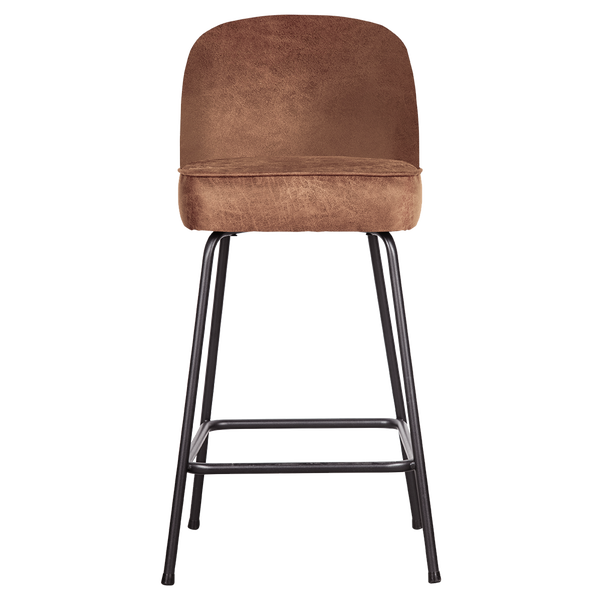 Image de VOGUE TABOURET DE BAR 65CM ECO CUIR COGNAC