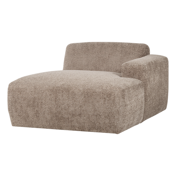 Afbeelding van MOJO BASE CHAISE LONGUE ELEMENT RECHTS WOLLIG D.ZAND [fsc]