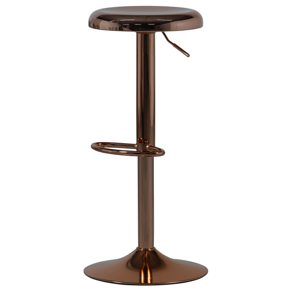 Image of ISAAC BAR STOOL METAL COPPER