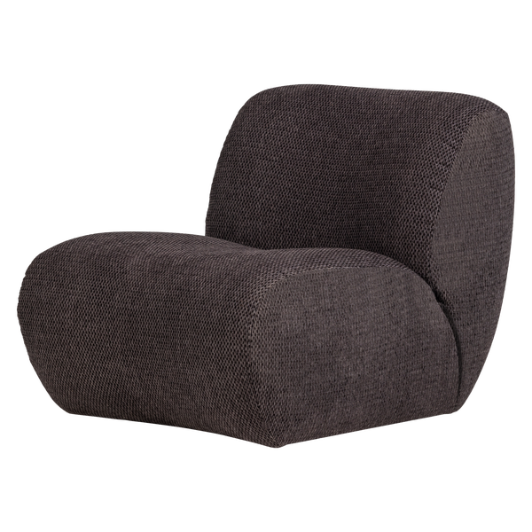 Image of NOMU ARMCHAIR COARSE CHENILLE ANTHRACITE [fsc]