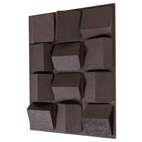 Image of AXIS WALL DECO CONCRETE LOOK BROWN