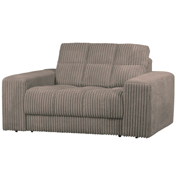 Image of SECOND DATE LOVESEAT RIBCORD MUD