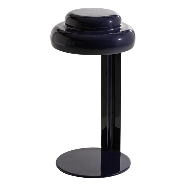 Image de RASSY LAMPE DE TABLE MÉTAL HAUT BRILLANT BLEU FONCÉ