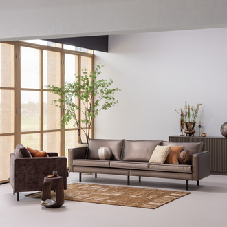 Image of BAYO SIDE TABLE MANGO WOOD WALNUT