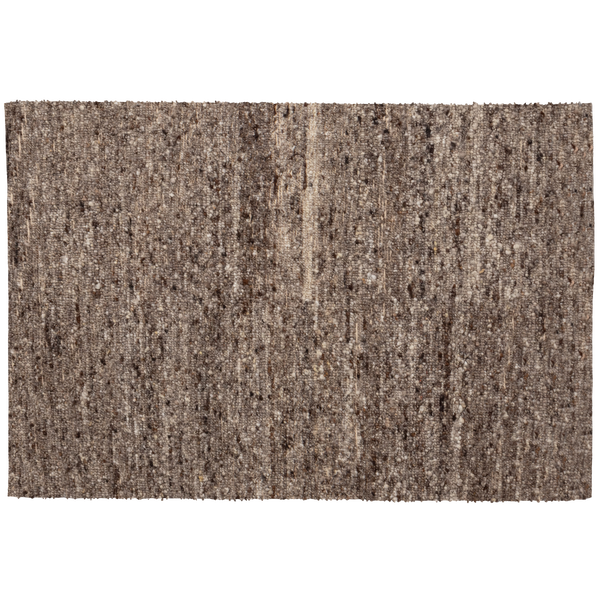 Image of EFIA RUG WOOL BROWN MELANGE 170x240CM