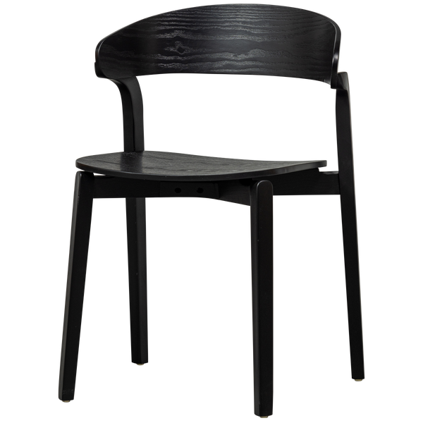 Image of CRAS DINING CHAIR BLACK