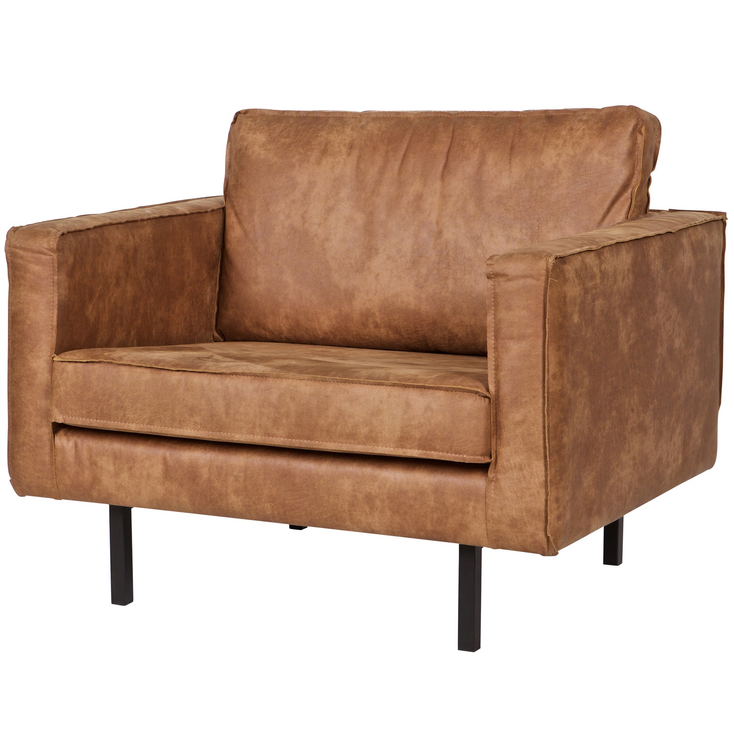 De Eekhoorn RODEO FAUTEUIL COGNAC BePureHome RODEO De Eekhoorn RODEO FAUTEUIL COGNAC BePureHome RODEO