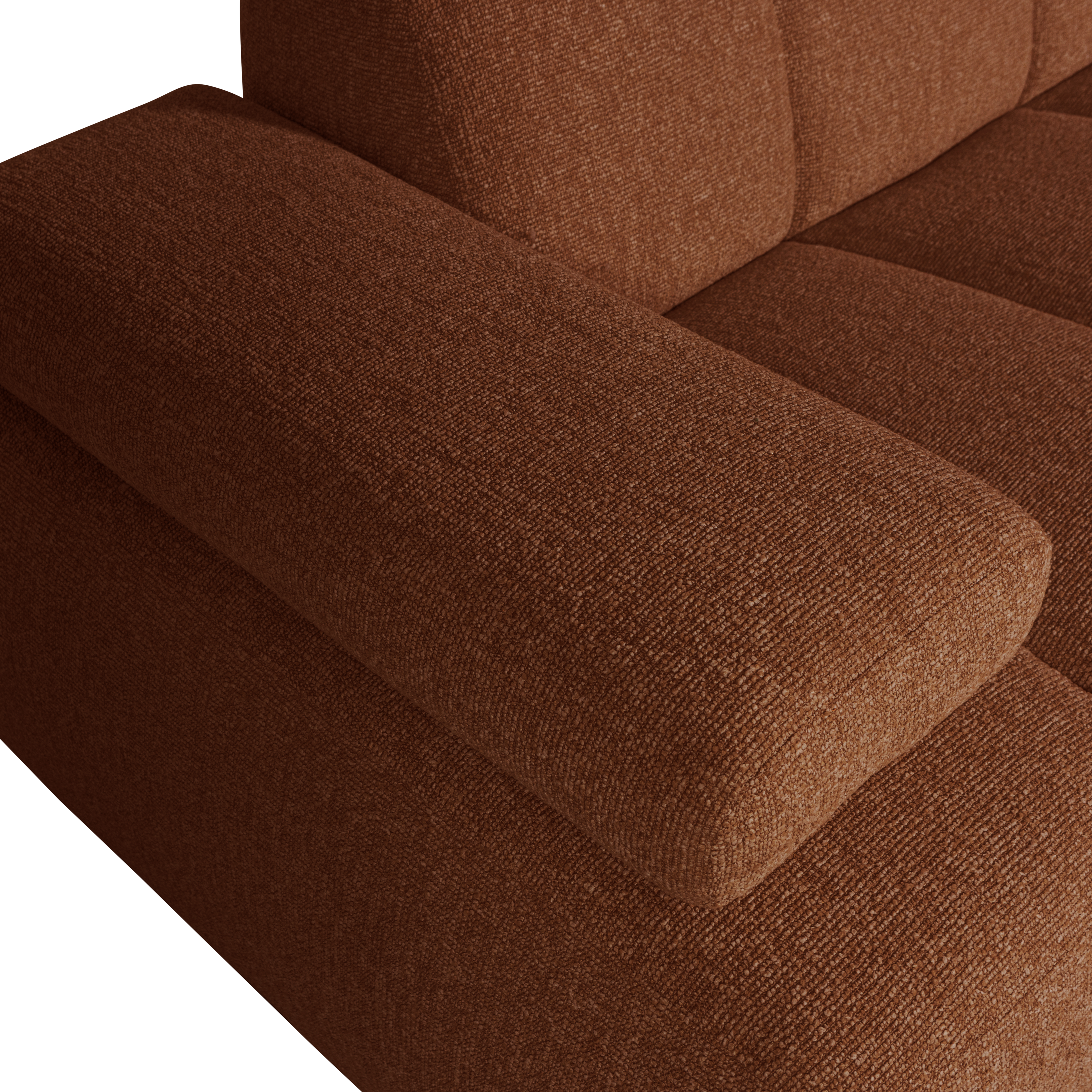 377454-RM-01_VS_WE_Mojo_1_5_zits_met_arm_links_boucle_roest_bruin_melange_detail.png?auto=webp&format=png&width=1500&height=1500