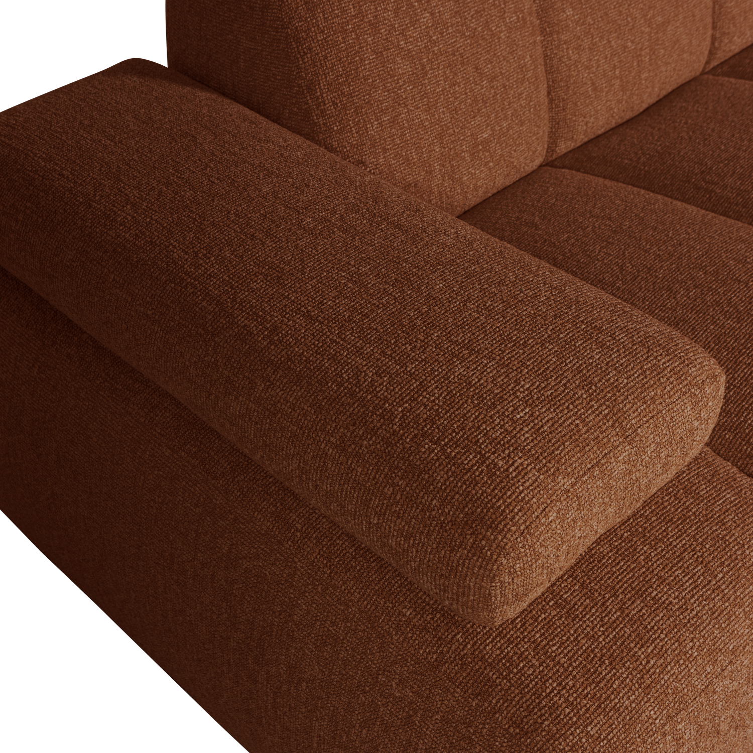 377454-RM-01_VS_WE_Mojo_1_5_zits_met_arm_links_boucle_roest_bruin_melange_detail.png?auto=webp&format=png&width=1500&height=1500